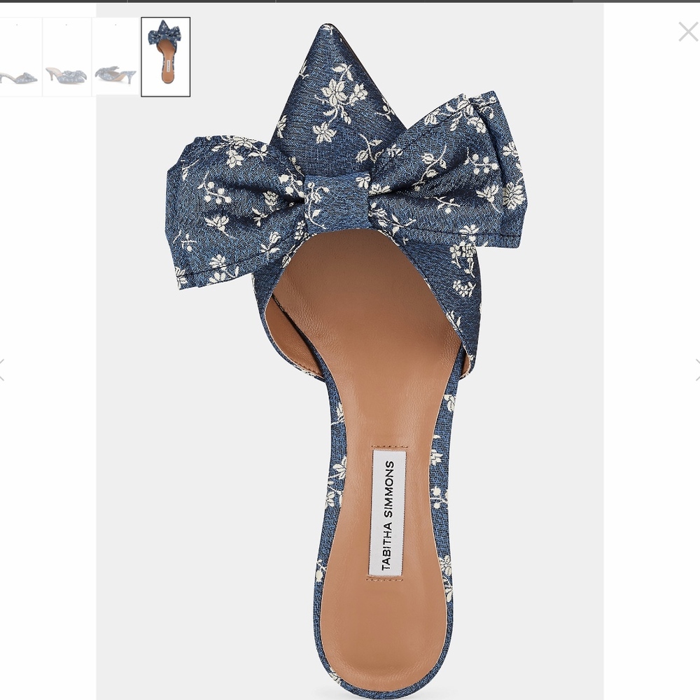 New - Tabitha Simmons Kitten Heel